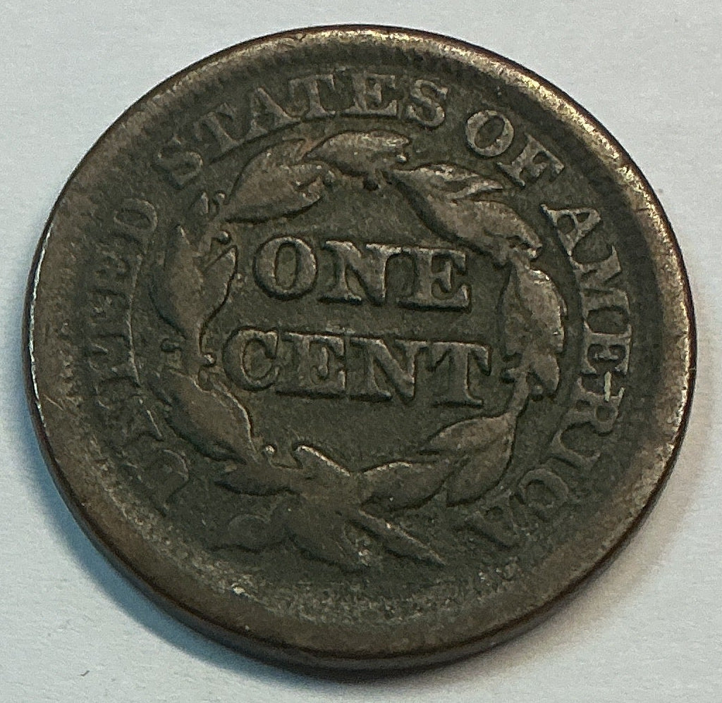 1851 Liberty Head Large Cent. Very Good Collectible Coin. Store #CT1413