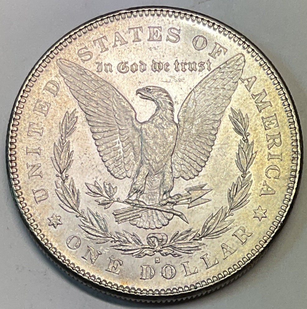 1878-S Morgan Dollar, Mint State Uncirculated Coin, Store #DR0930