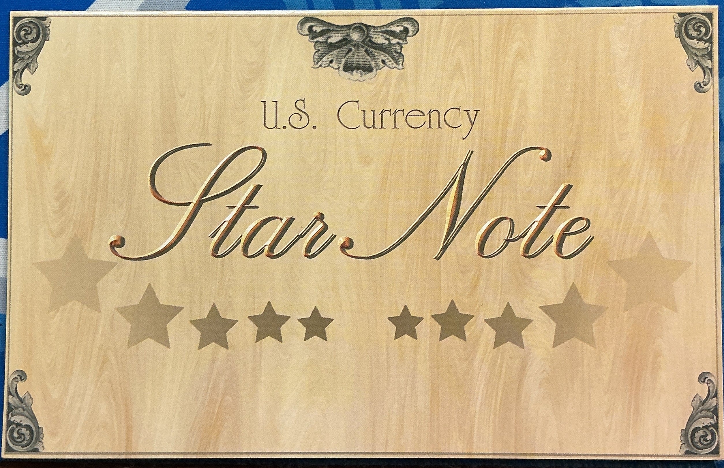 1995 Series, $10 Note, Dept of Treasury, Star Note, Store #FRN026