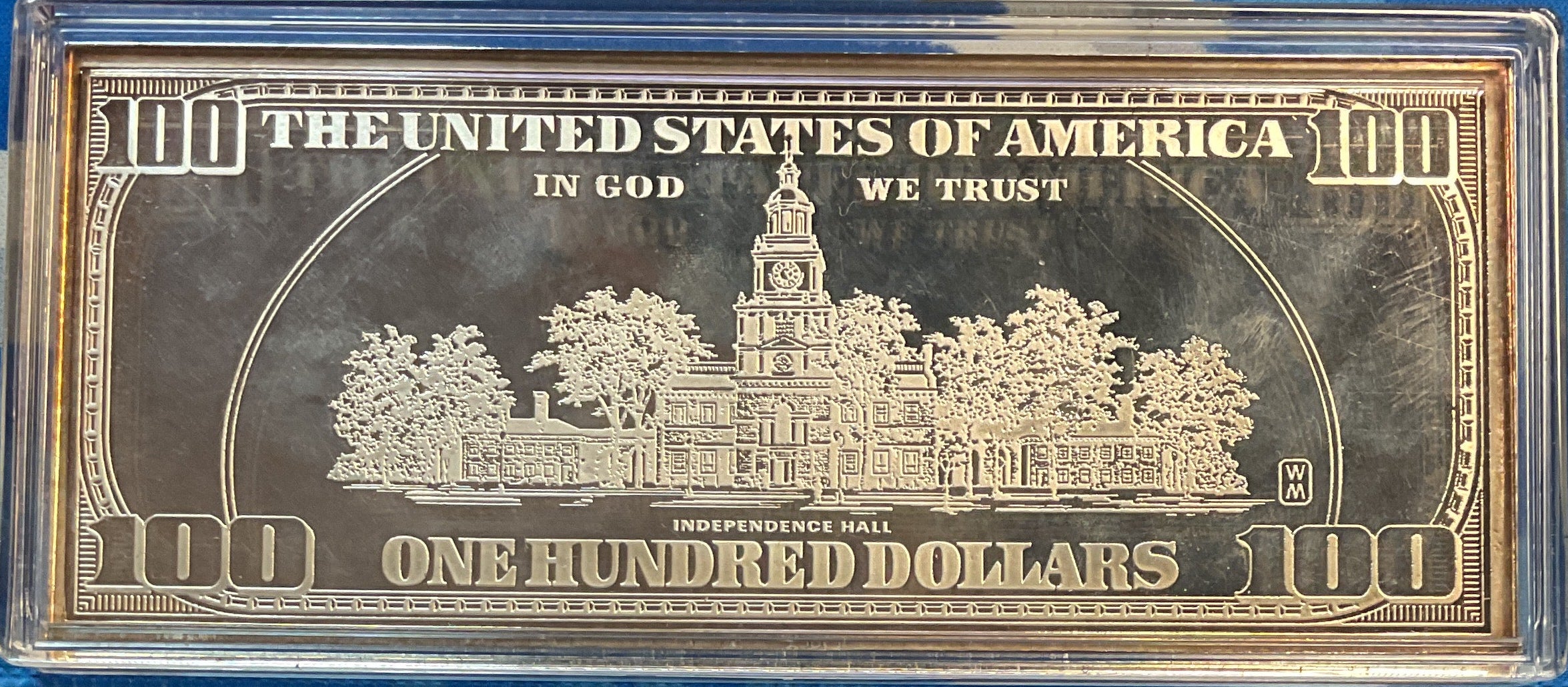 1999 $100 NOTE, .999 Silver, 4 Troy Ounce, Store #SR144