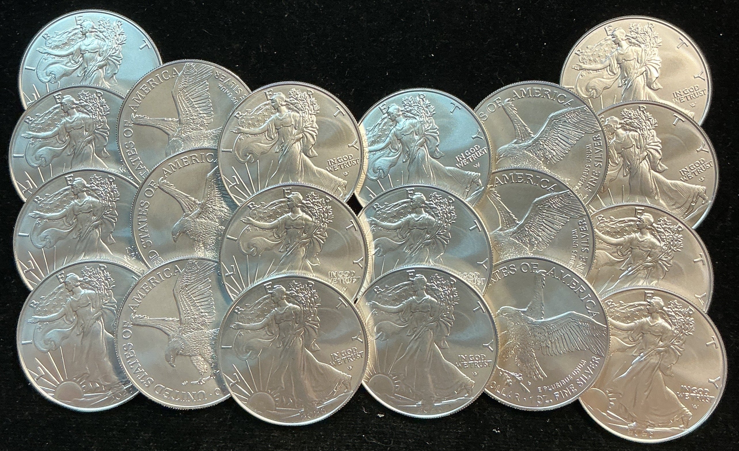 2026 American Silver Eagle Rolls. Store #SR037