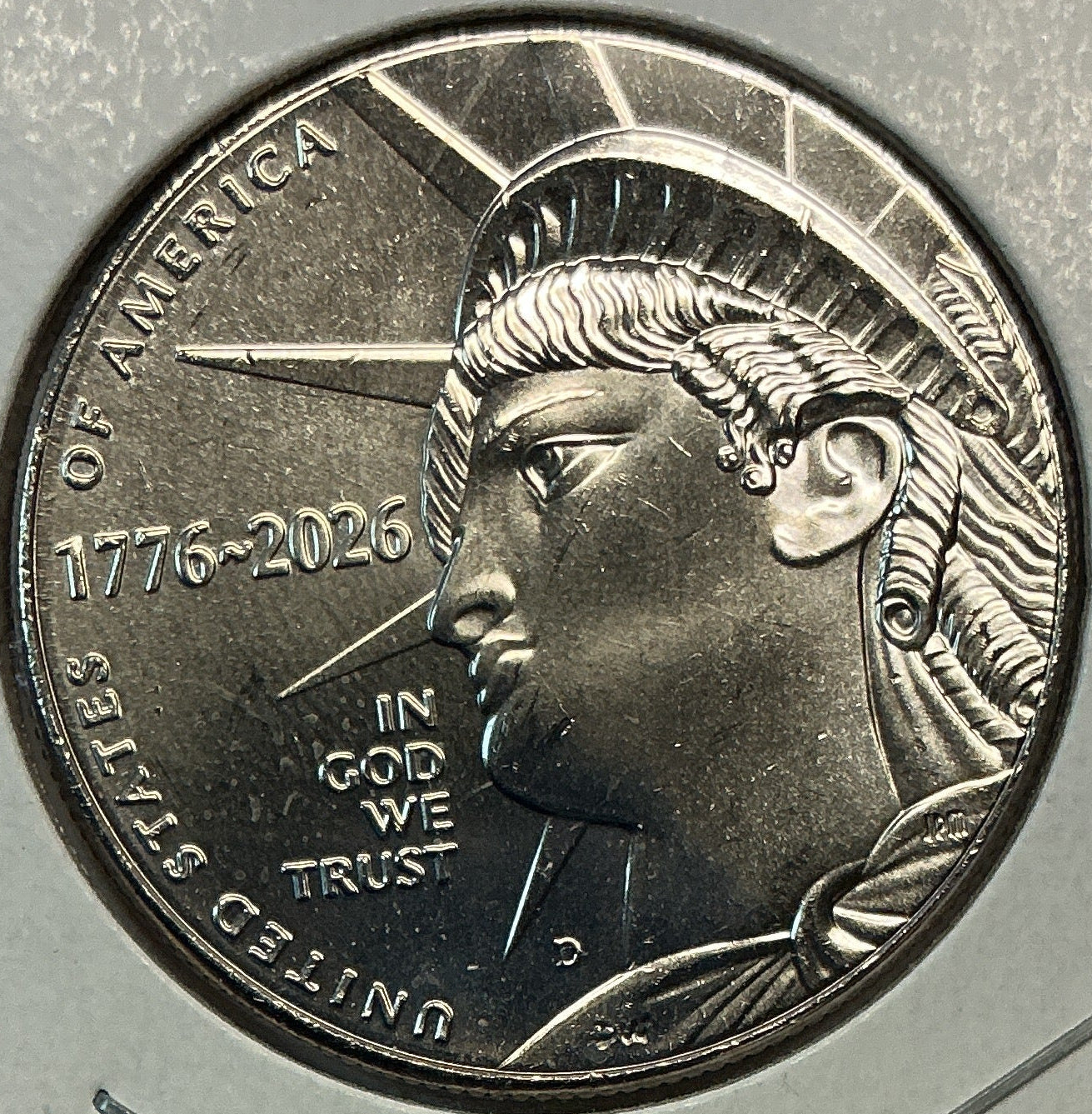 2026-D Liberty Half Dollar. Modern Half. Gem Uncirculated.