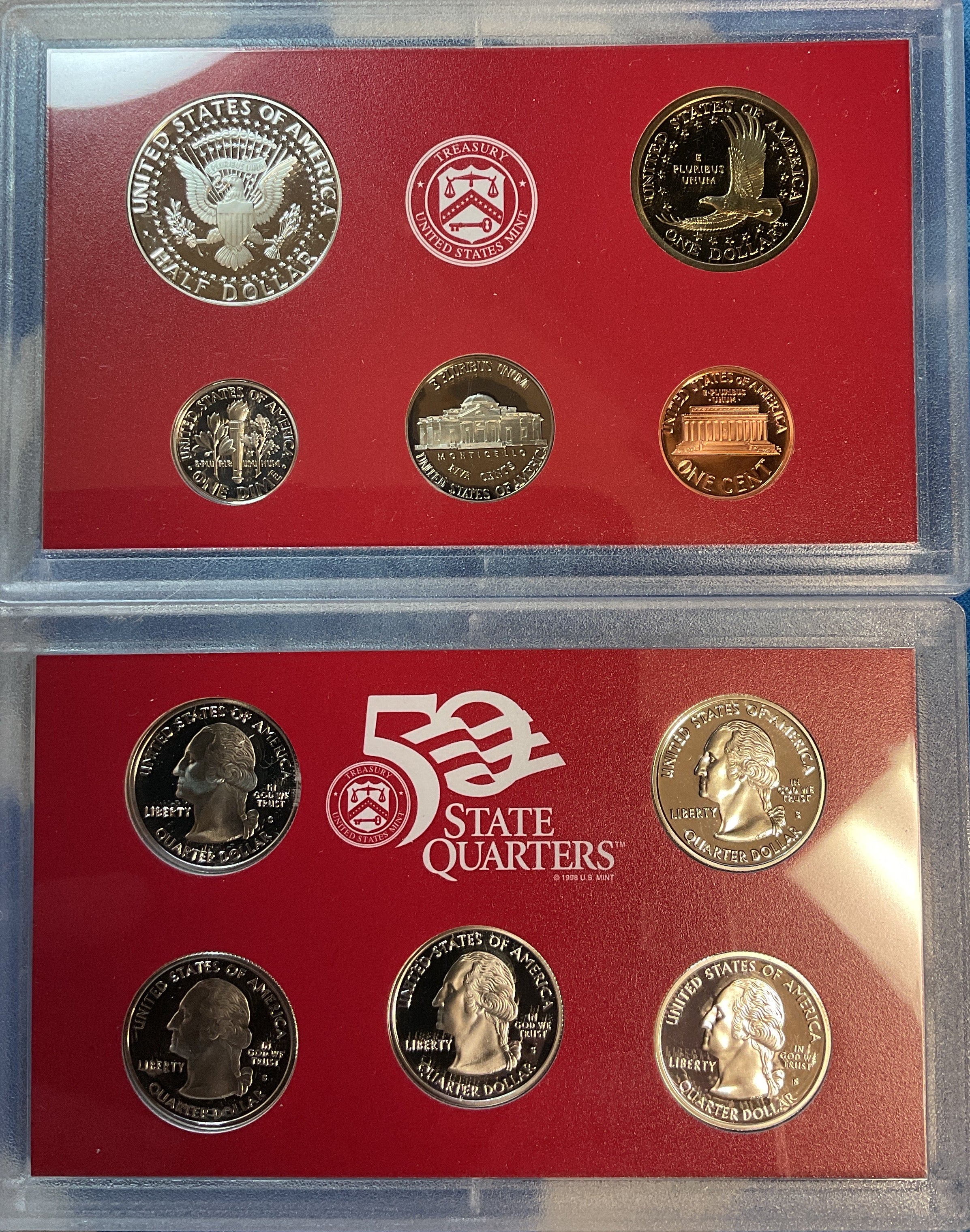 2001 United States Mint Silver Proof Set w/C.O.A.