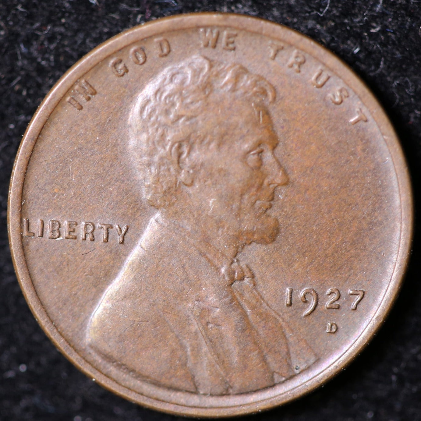 1927-D Lincoln Cent, Mint State Uncirculated Coin, Store #40077
