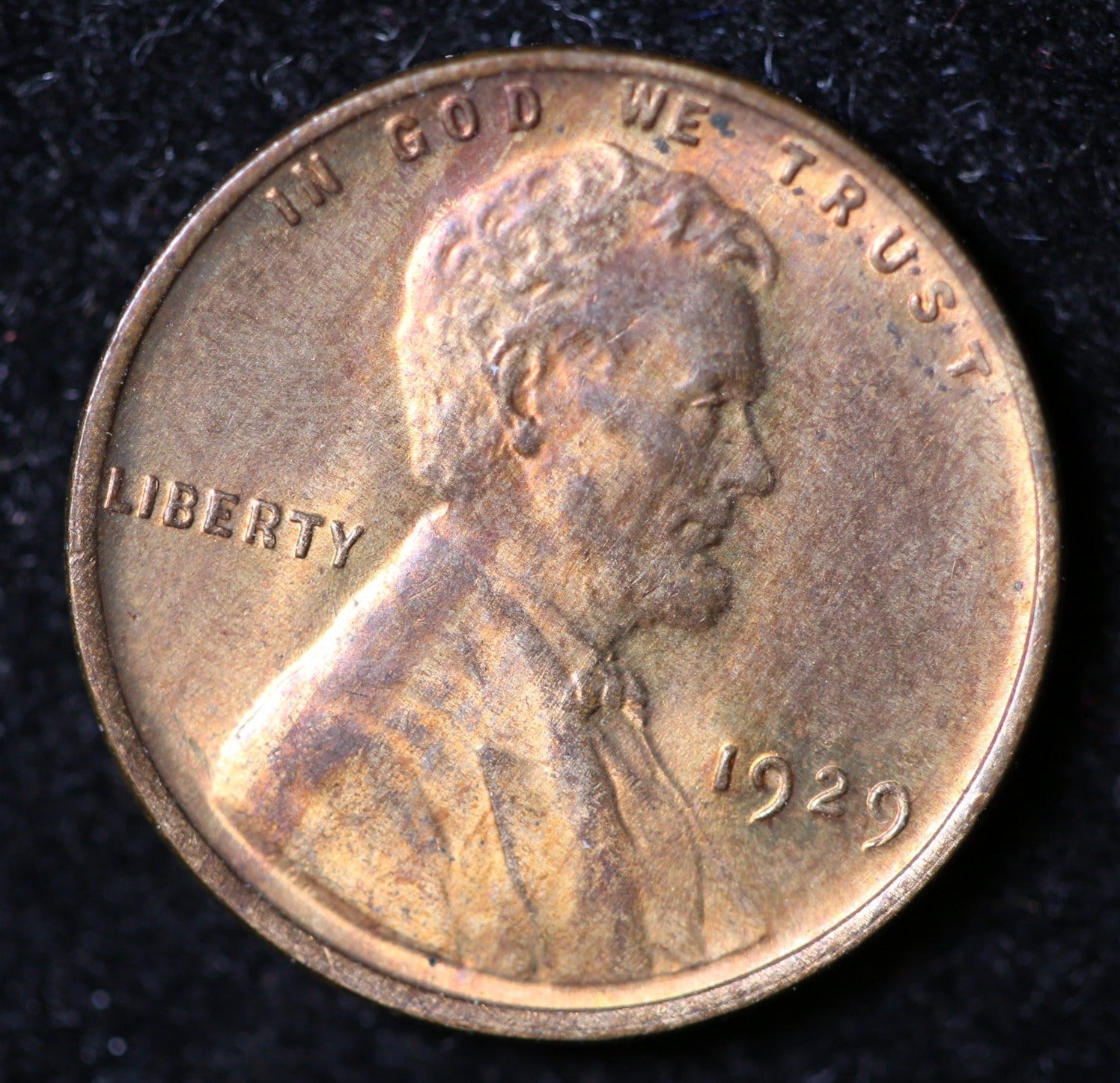 1929 Lincoln Cent, RB Mint State Uncirculated Coin, Store #40085
