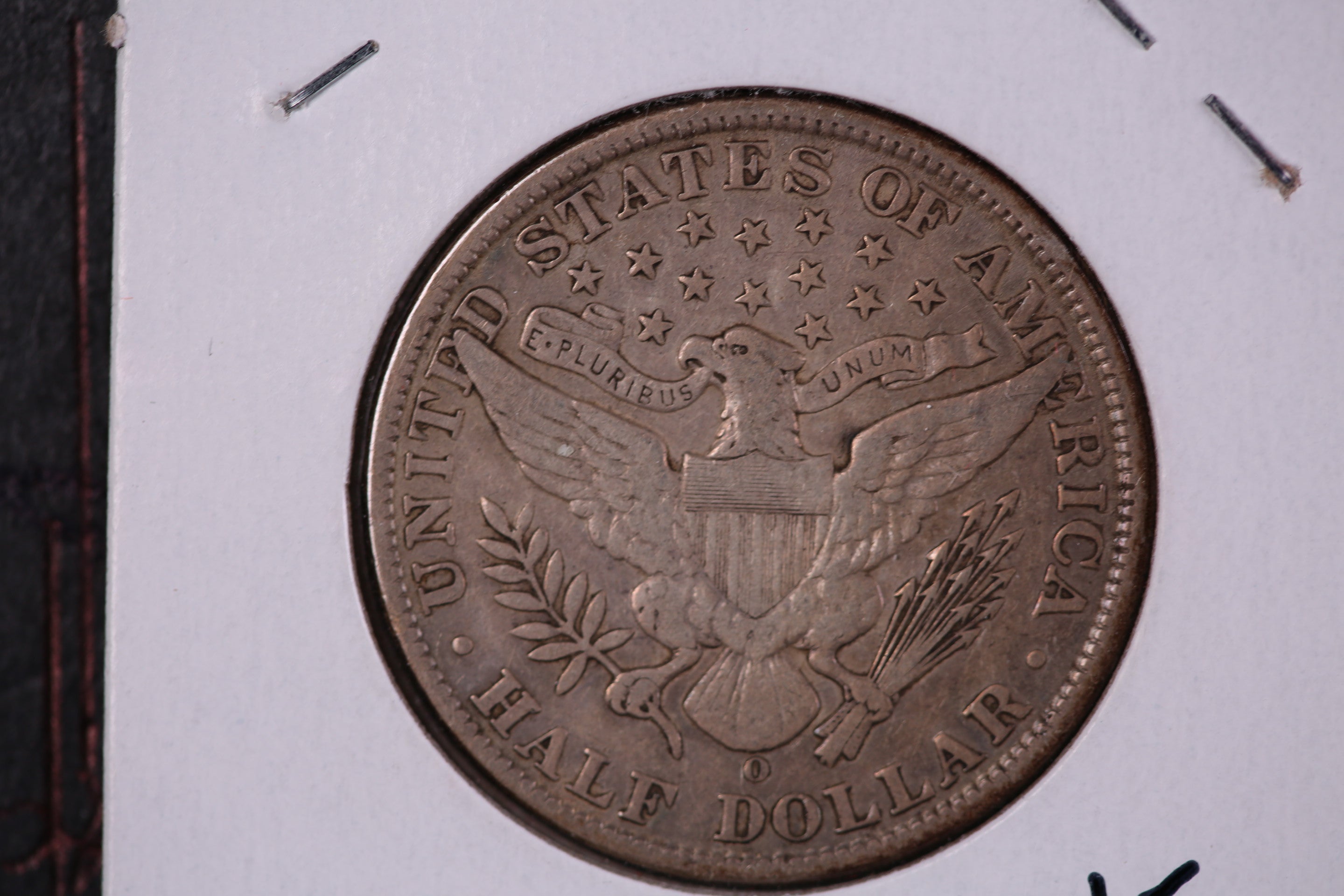 1908-O Barber Half Dollar. Nice Coin VF Details. Store #HR387