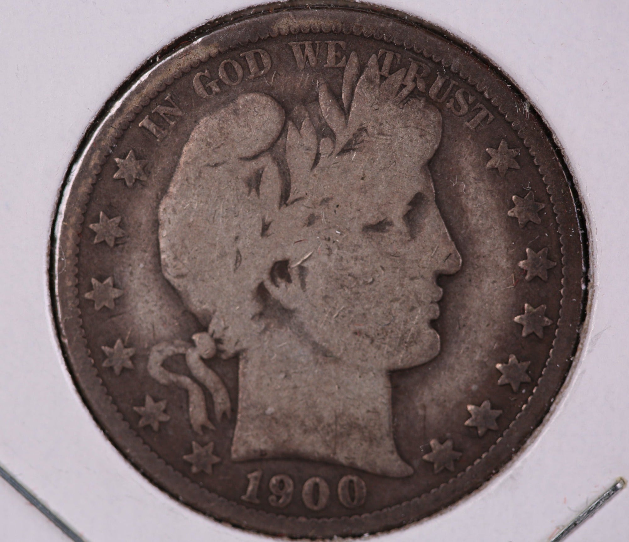 1900-O Barber Half Dollar, Good Circulated Coin, Store #HR0861