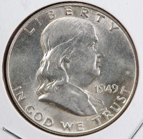 1949 Franklin Half Dollar. Affordable Collectible Coin. Store #12980