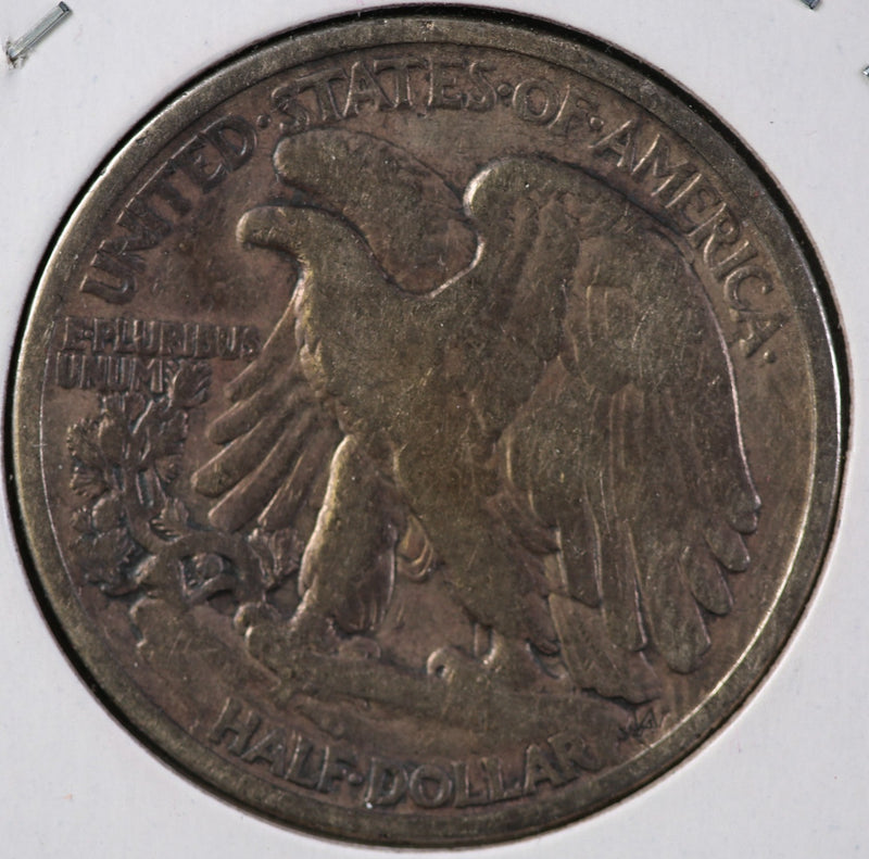 1916 Walking Liberty Half Dollar, Circulated VG+ Details. Store