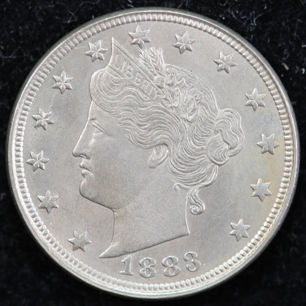 1883 W/C Liberty Nickel, Uncirculated Collectible Coin. Store #1269008