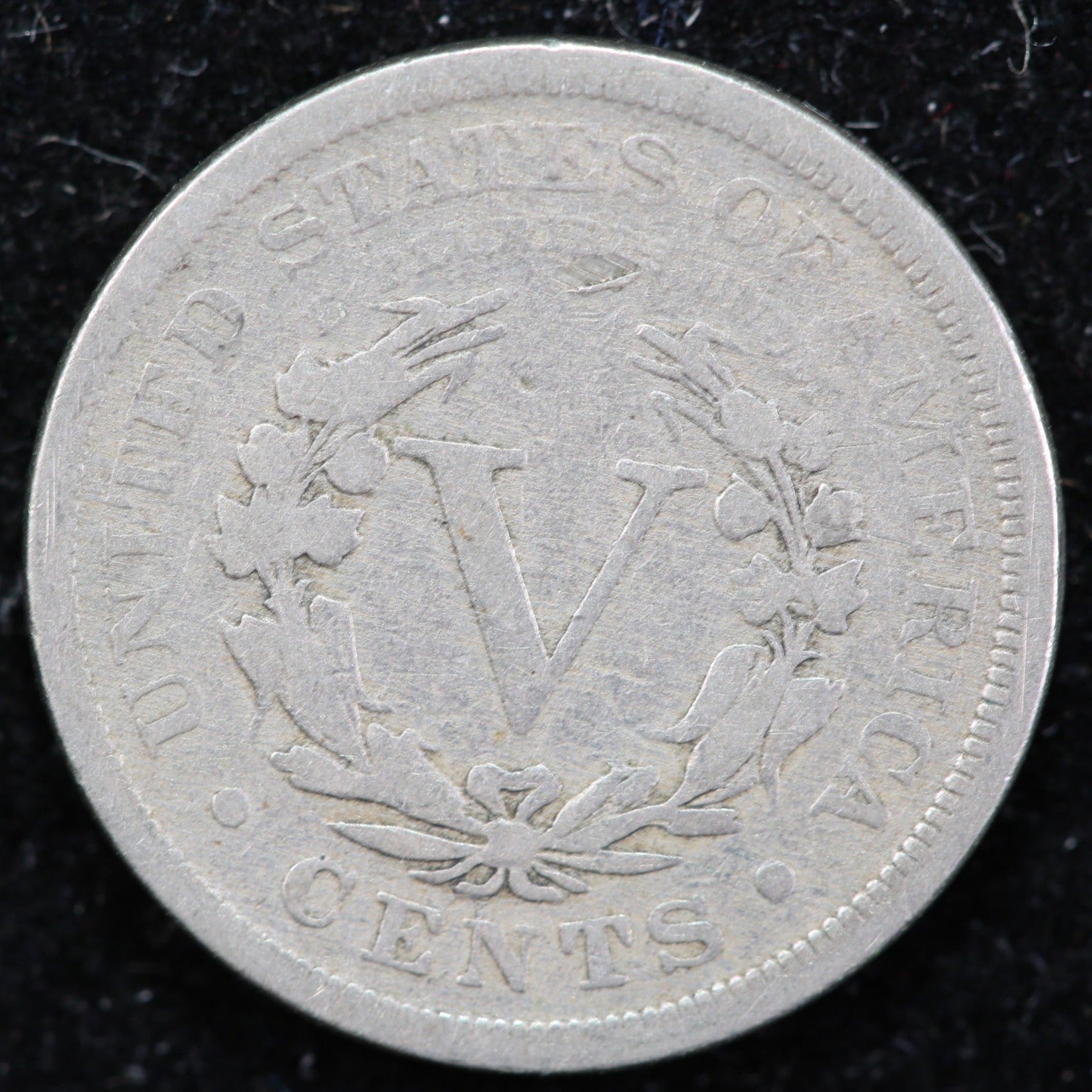 1891 Liberty Nickel, Circulated Collectible Coin. Store #1269010