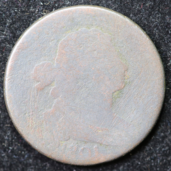 1801 Draped Bust Cent, Affordable Collectible Coin. Store #1269135