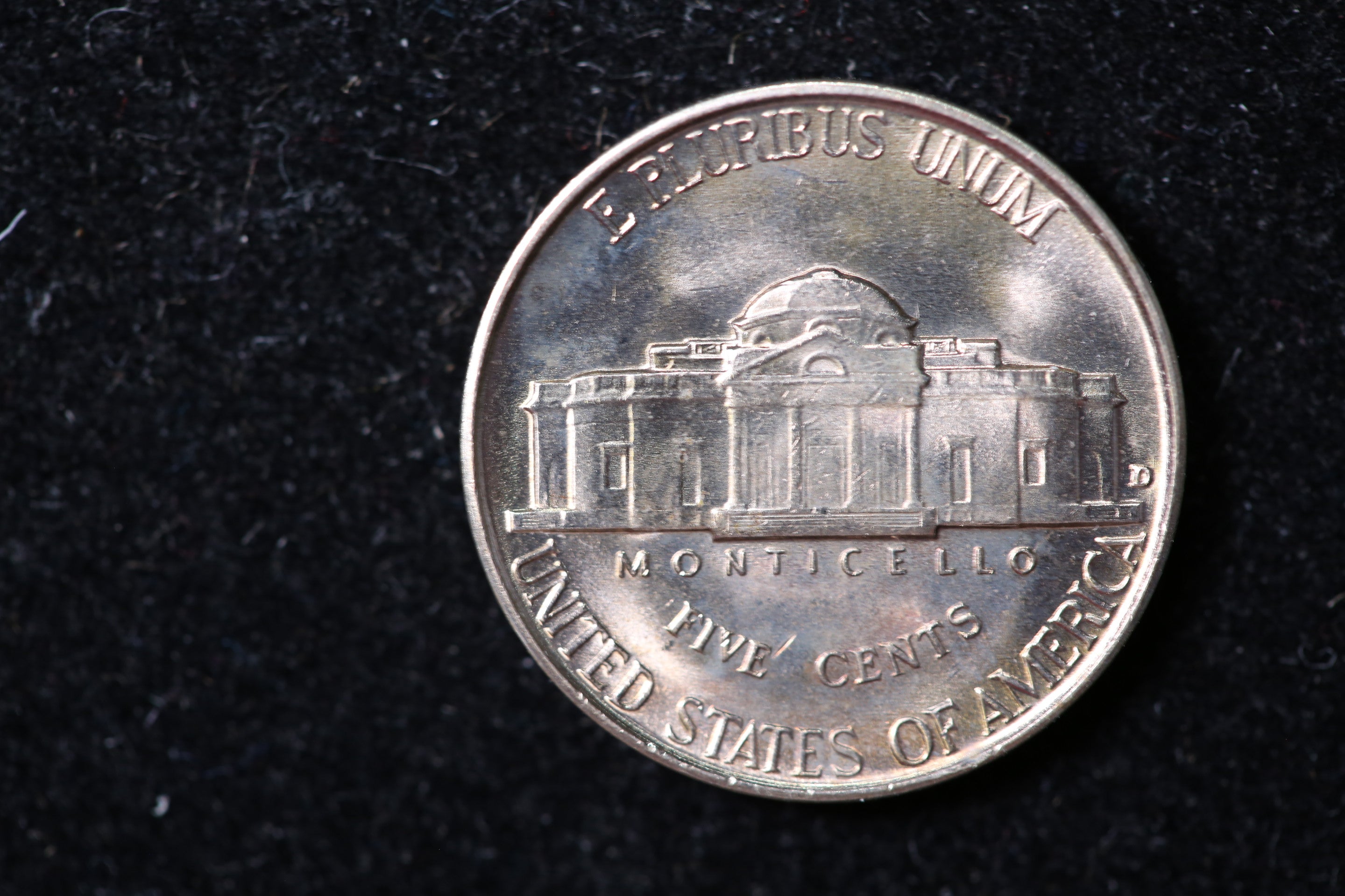 1942-D Jefferson Nickel. Type 1 BU Details. Store #1269154
