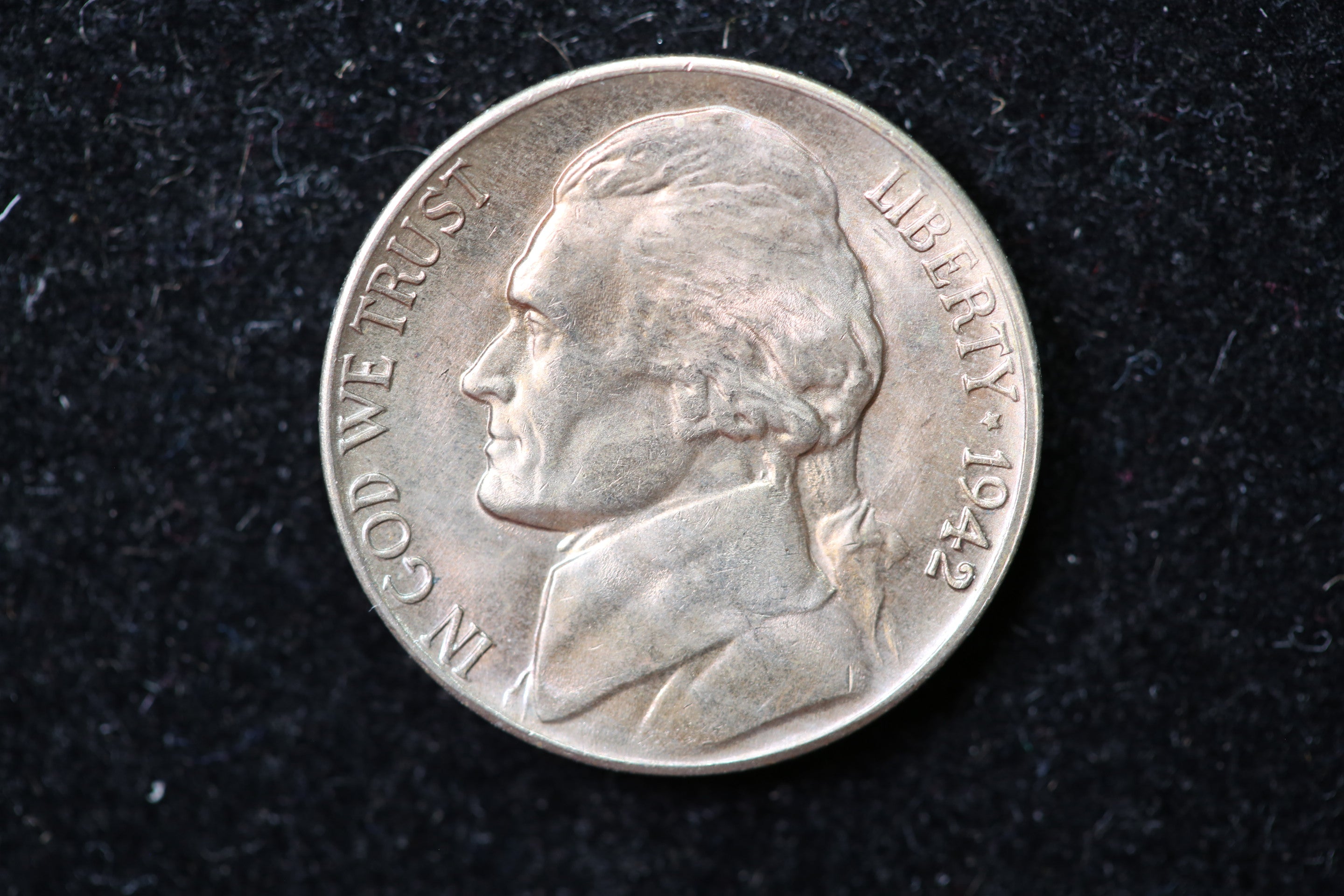 1942-D Jefferson Nickel. Nice Coin Full Steps. Store #1269156