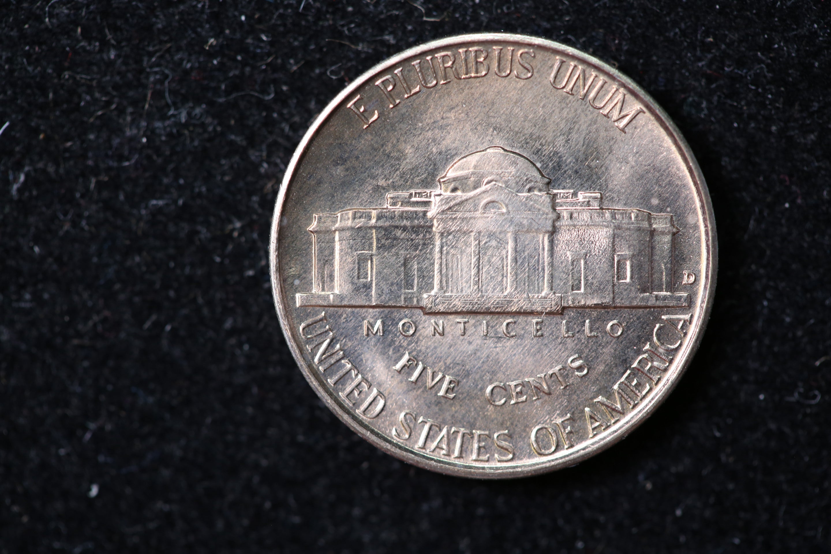 1942-D Jefferson Nickel. Type 1 BU Details. Store #1269155