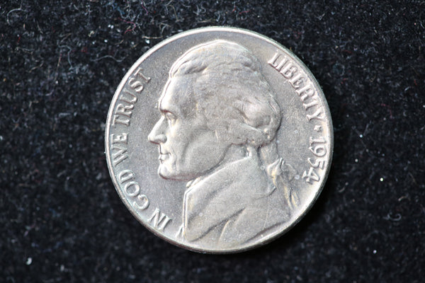 1954-D Jefferson Nickel. Nice Uncirculated Coin. Store #1269166