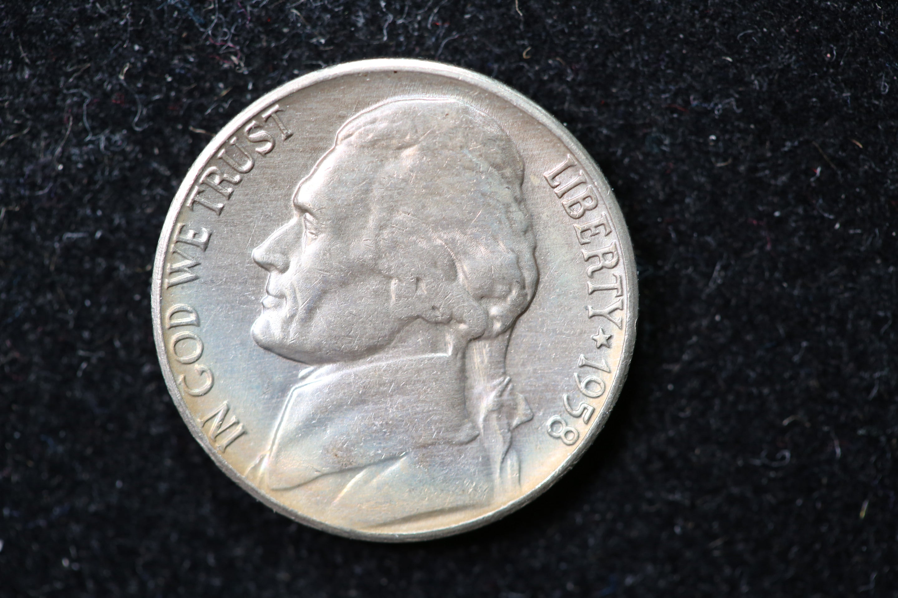 1958-D Jefferson Nickel. Nice Uncirculated Coin. Store #1269183