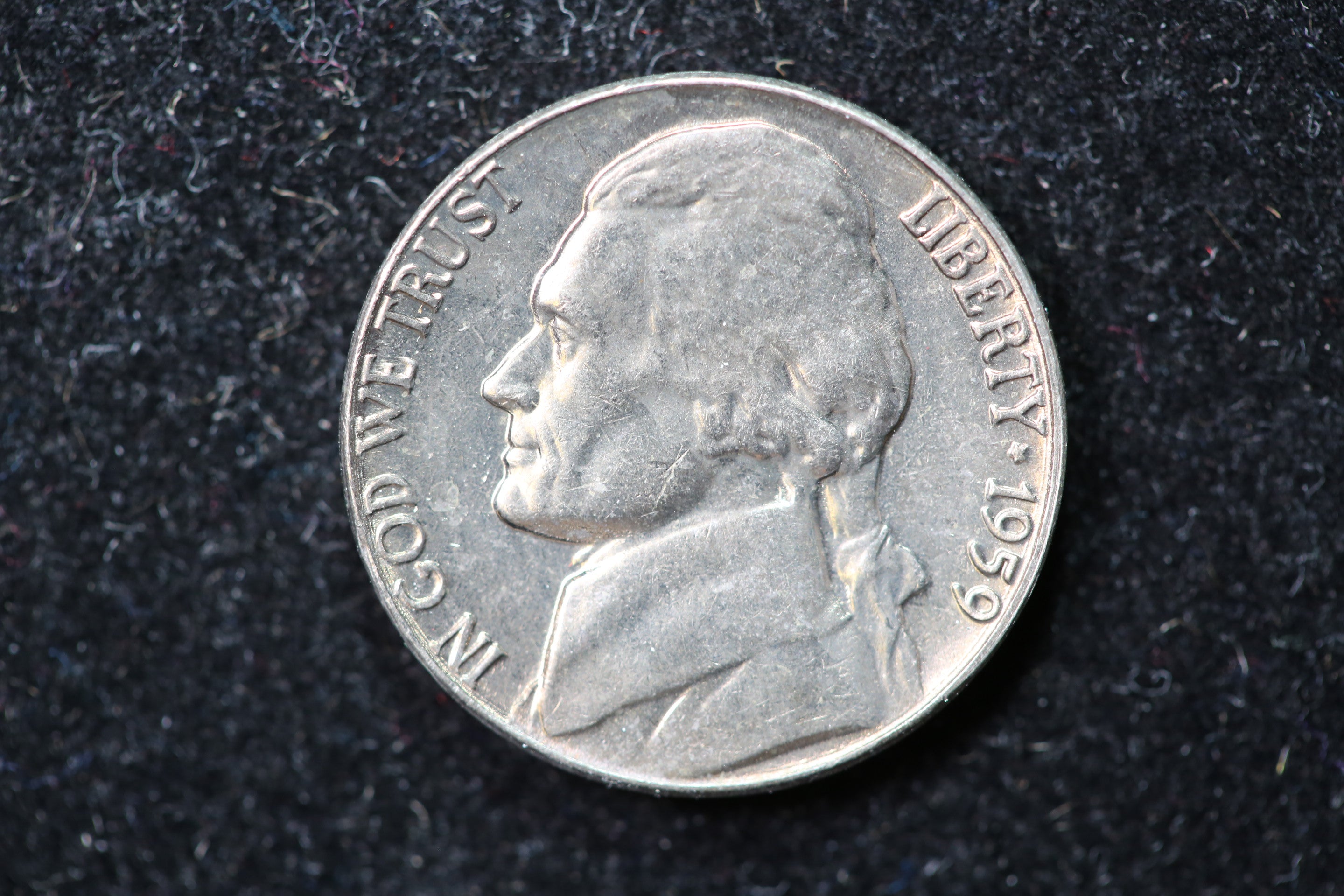 1959 Jefferson Nickel. Nice Uncirculated Coin. Store #1269187