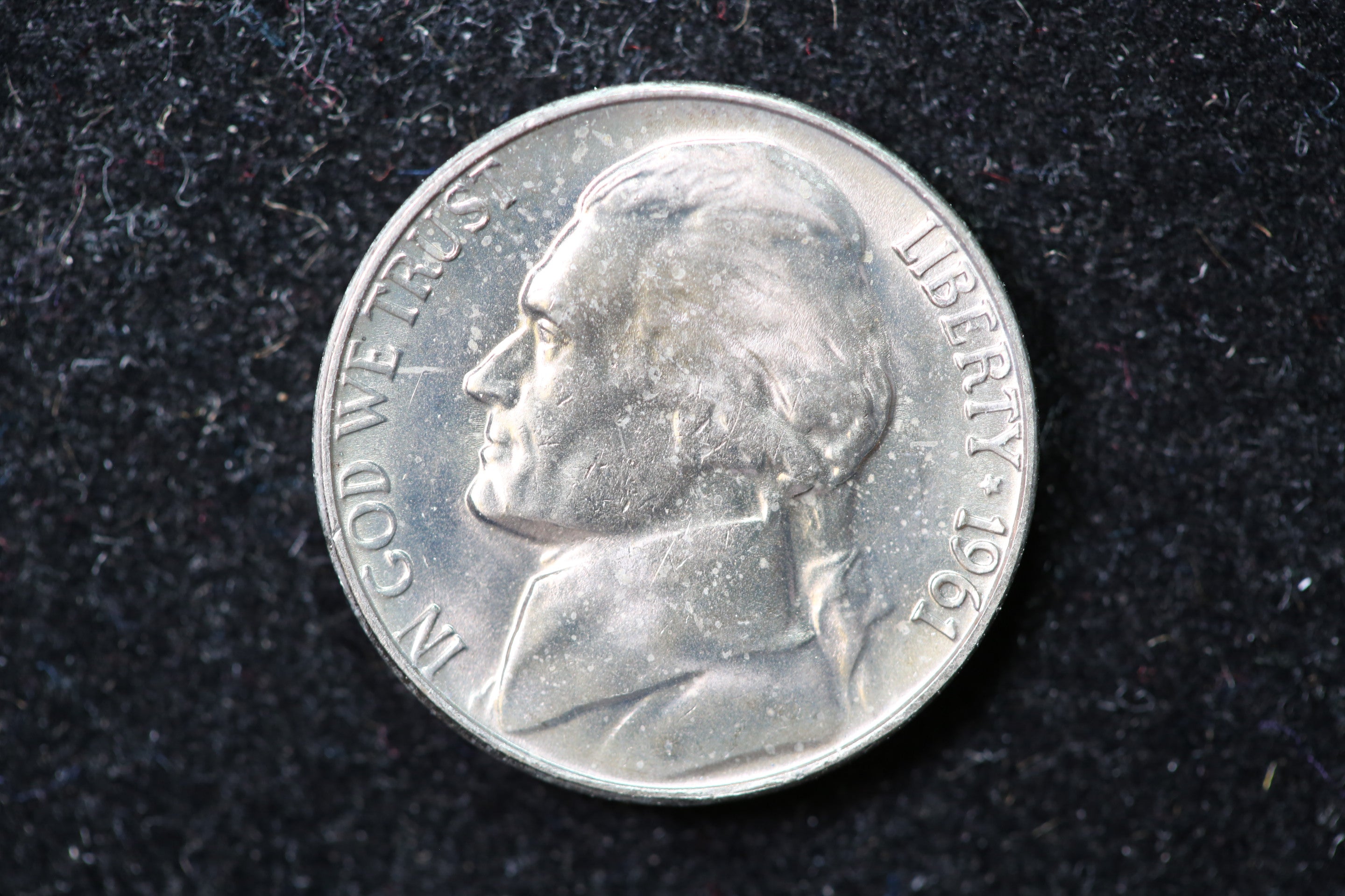 1961 Jefferson Nickel. Nice Uncirculated Coin Store #1269191