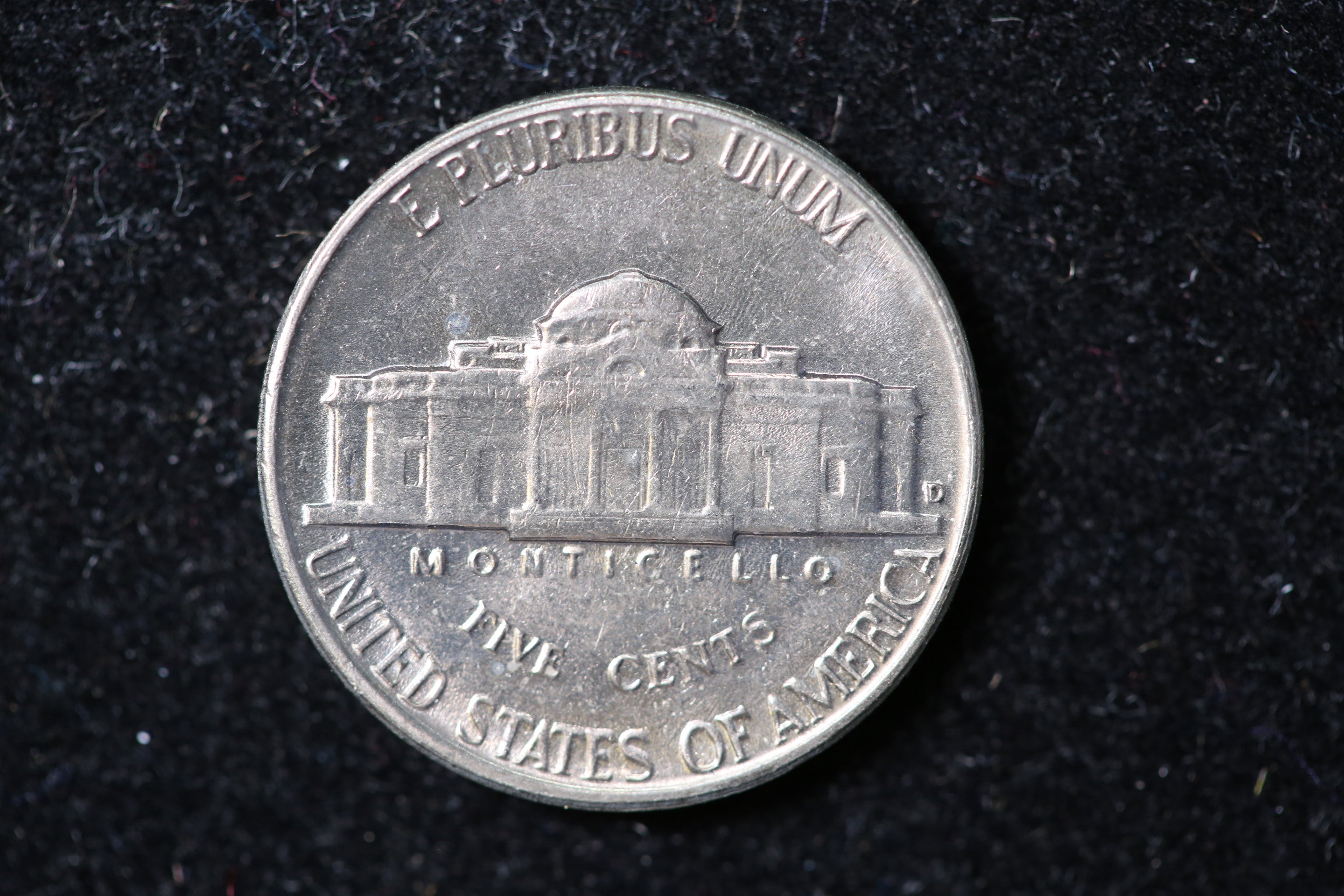1963-D Jefferson Nickel. Nice Coin BU Details. Store #1269194