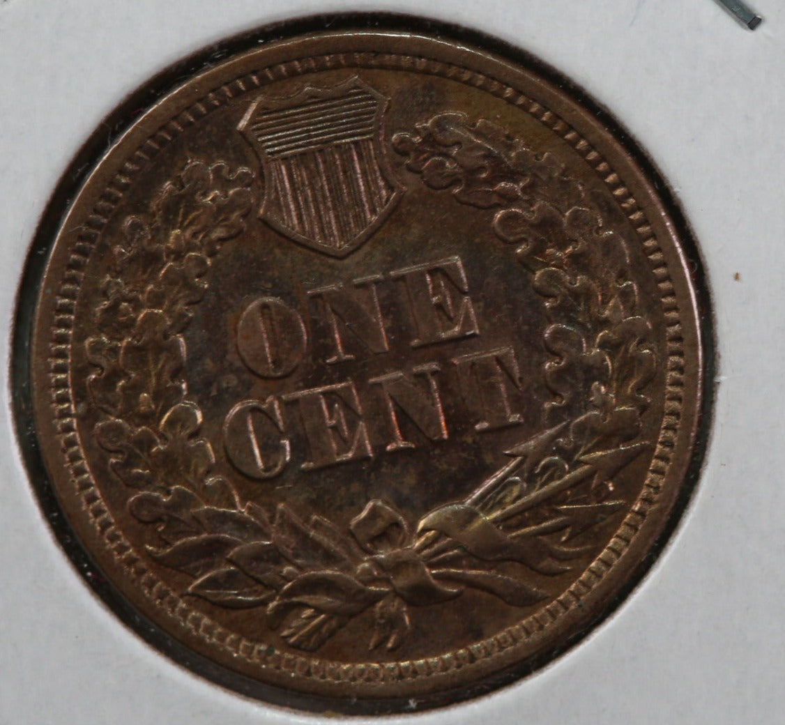 1862 Indian Head Cent*, Uncirculated Condition Details, Store #83016