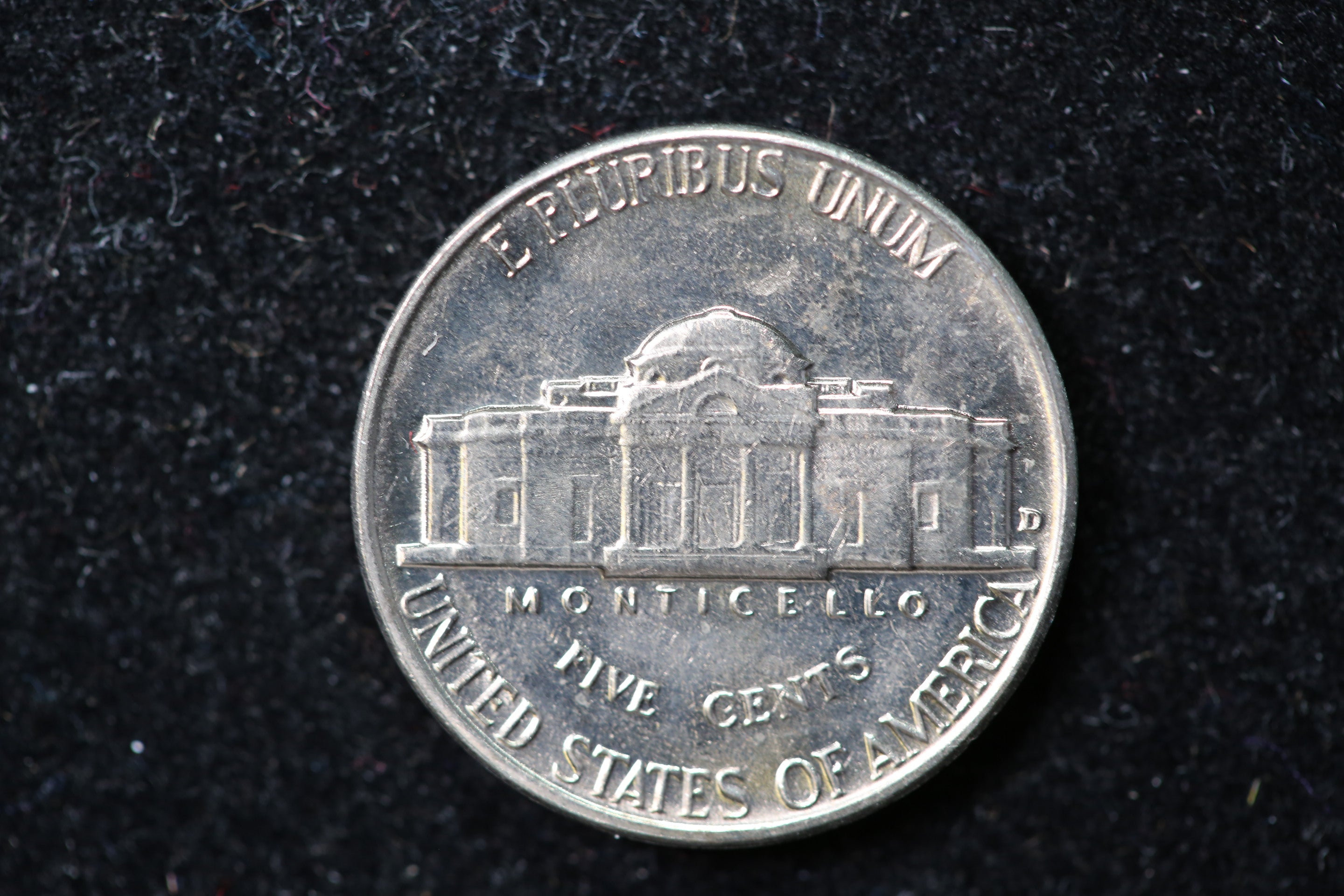 1964-D Jefferson Nickel. Circulated Coin. Store #1269195