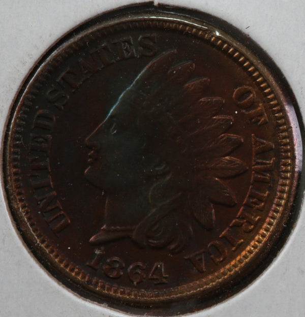 1864 Indian Head Cent, Nice Coin MS Details, Store #83025