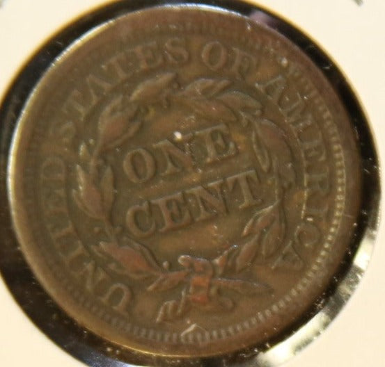 1852 Large Cent, Affordable Circulated Coin, Store #242404