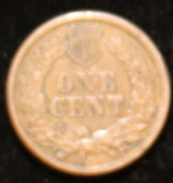 1863 Small Cent Indian Head, Nice Coin XF details. Store #242546