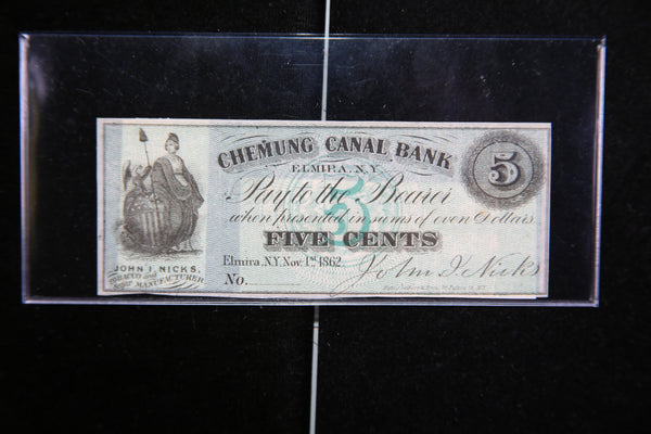1862 Obsolete Currency, Store #092086