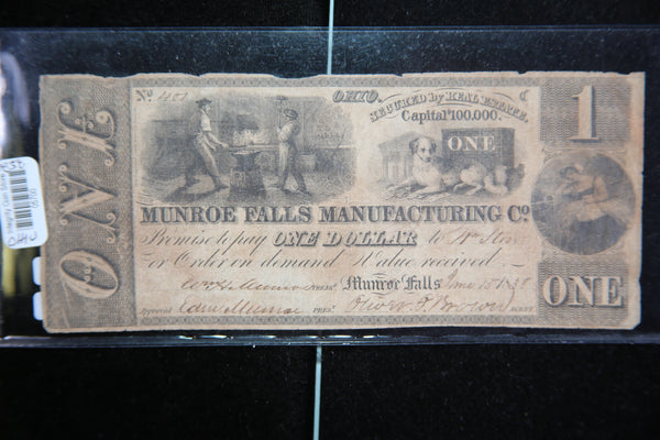 1838 Obsolete Currency, Store #092090