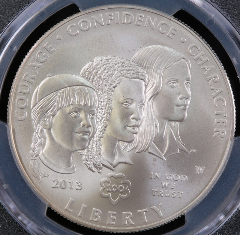 2013-W Girl Scouts Commemorative, PCGS MS69, Affordable Collectible Coin. Store