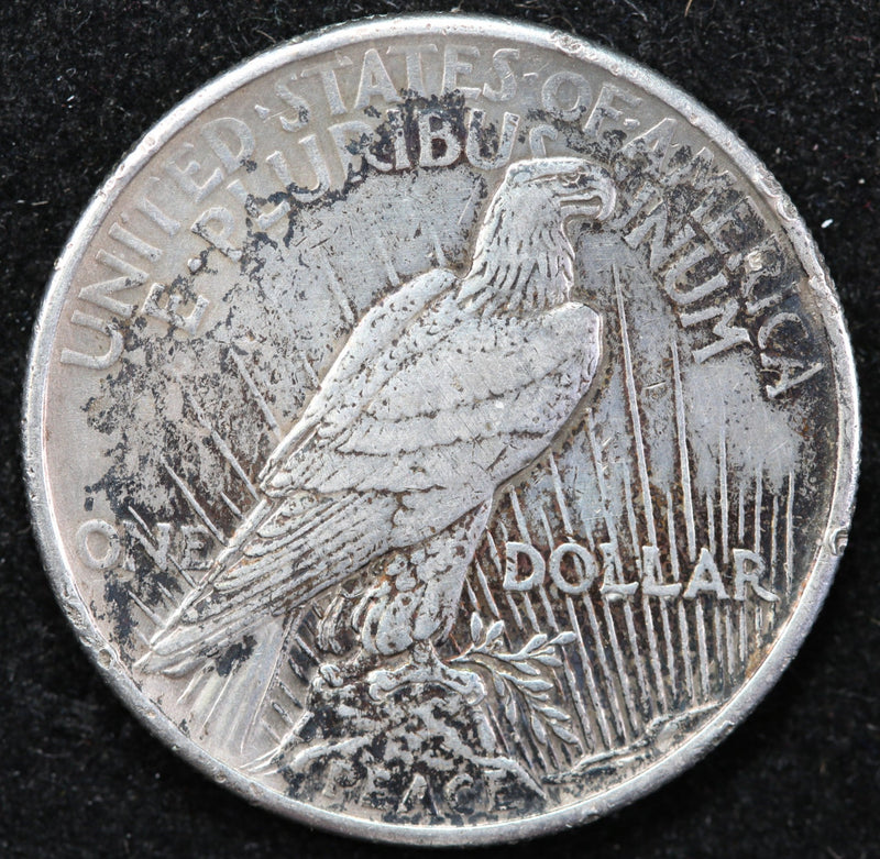 1921 Peace Silver Dollar, Nice Collectable Coin, Store