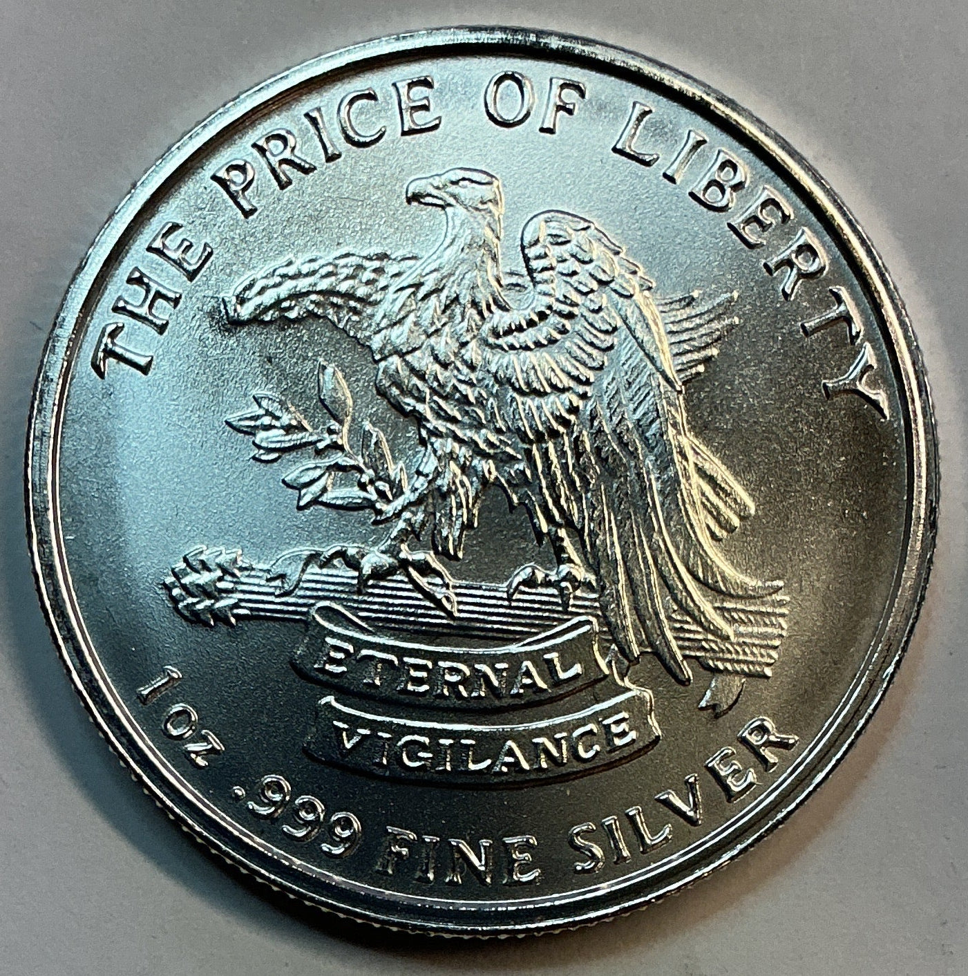 .999 silver, 1 Troy Ounce, Don't Tread On Me Silver Round Bullion, Store #SR042