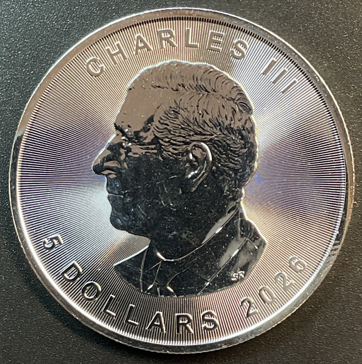 2026 $5, Canada Maple Leaf, Silver Round, 9999 silver, 1 Troy Ounce #SR040