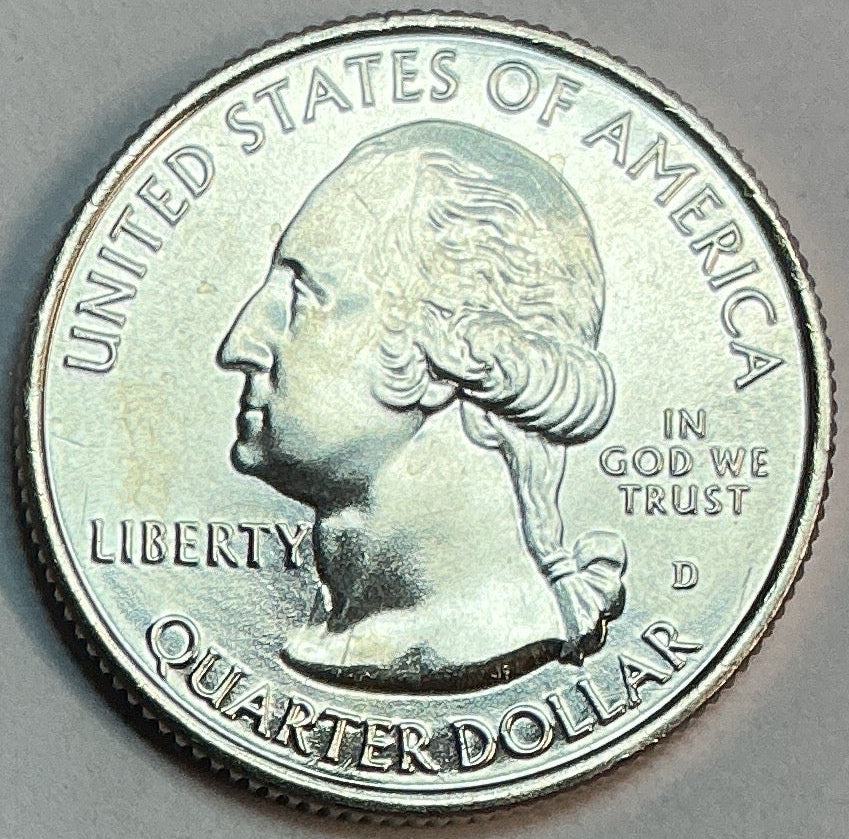 2014-D Uncirculated, Arches National Park, Utah, Washington Quarter