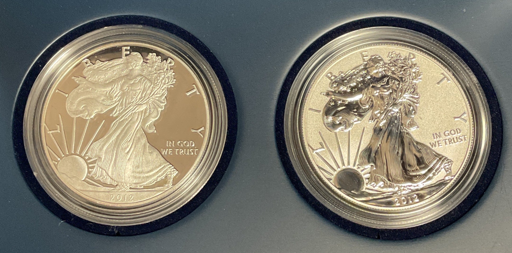 2012 2-Coin American Silver Eagle San Francisco Silver Set, Store #AE311