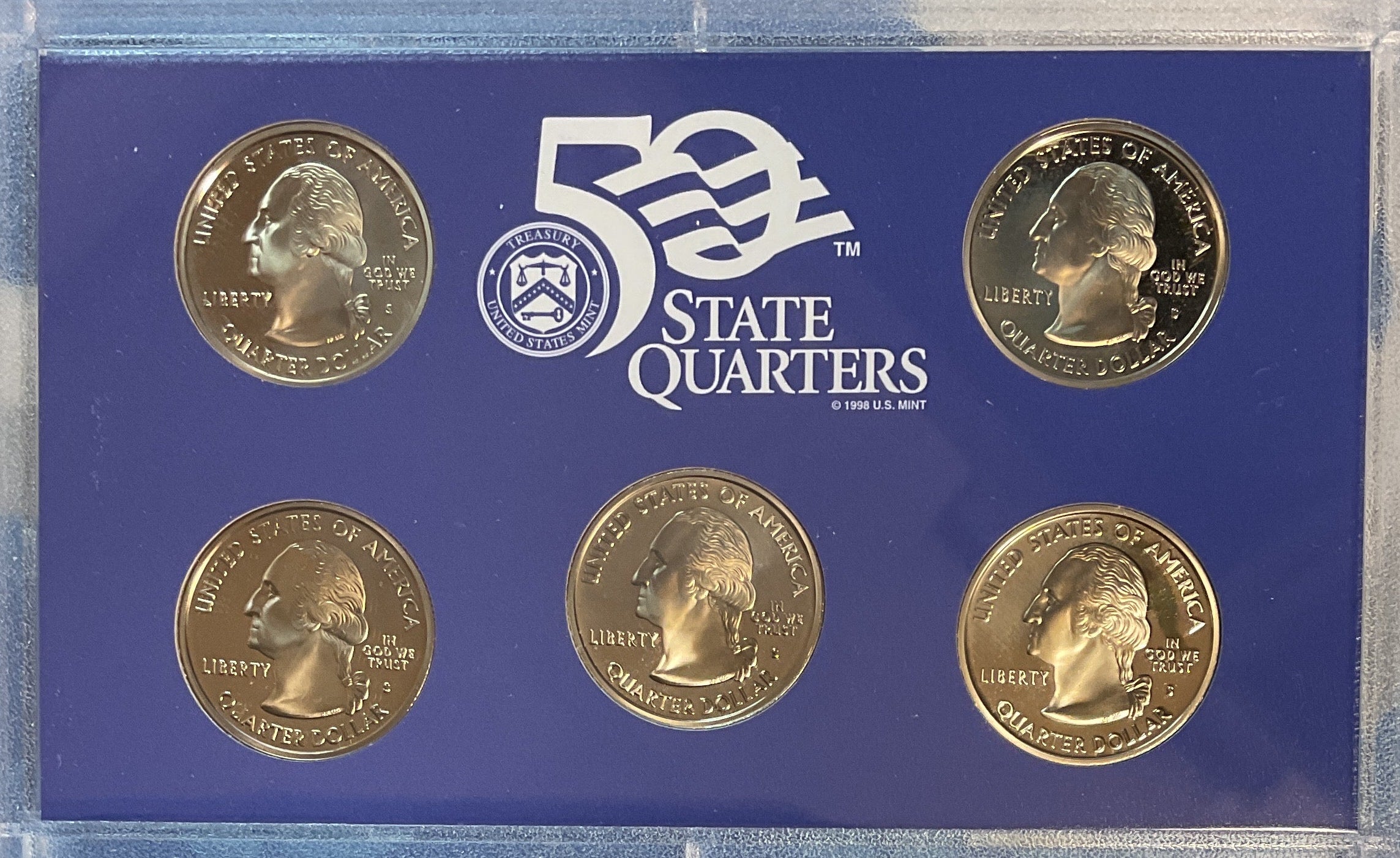 2006 U.S. Mint 50 State Quarters Proof Set, in Original Government Packaging.
