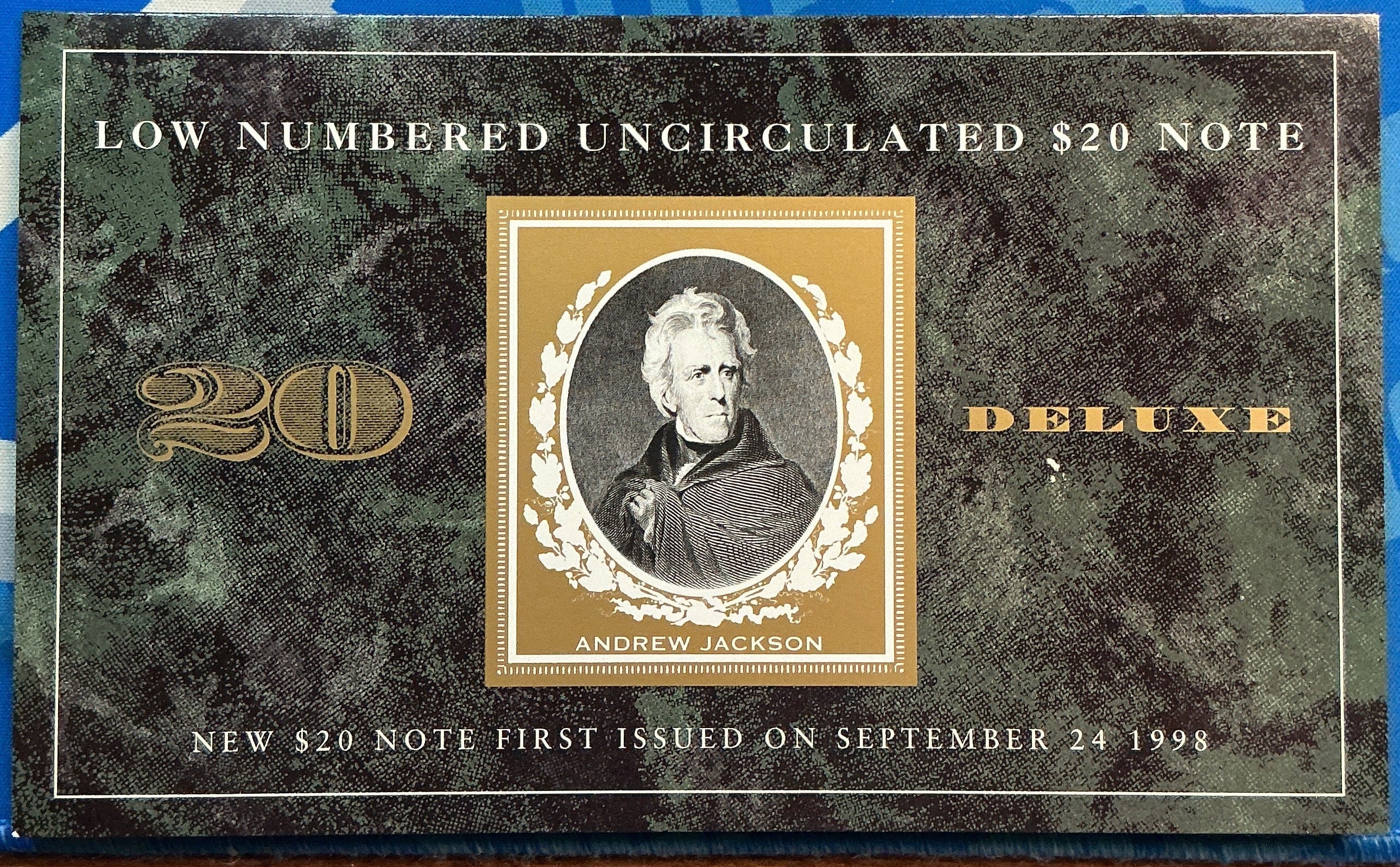 1999 Series, $20 Note, F.R.Bank, Low Serial Number, Store #FRN025