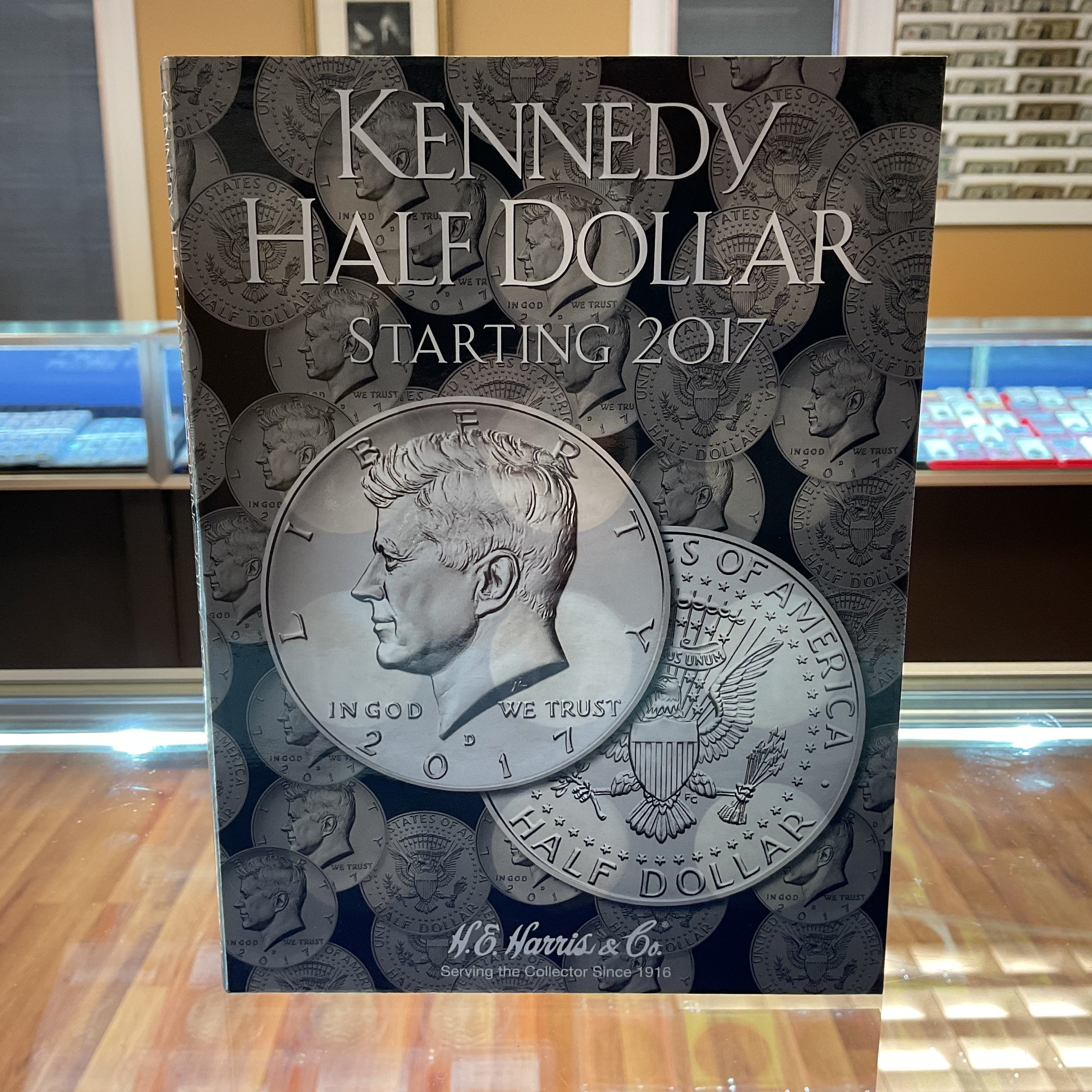 Kennedy Half Dollar, Harris Coin Folder, Starting in 2017