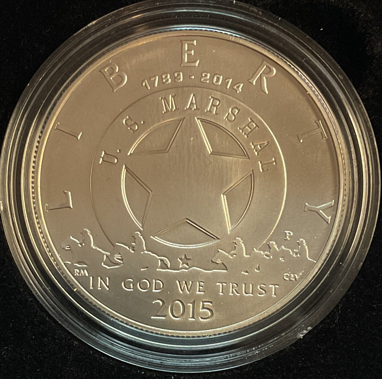 2015 U.S. Marshals Service 225th Anniversary Commemorative, U.S. Mint, #PT040