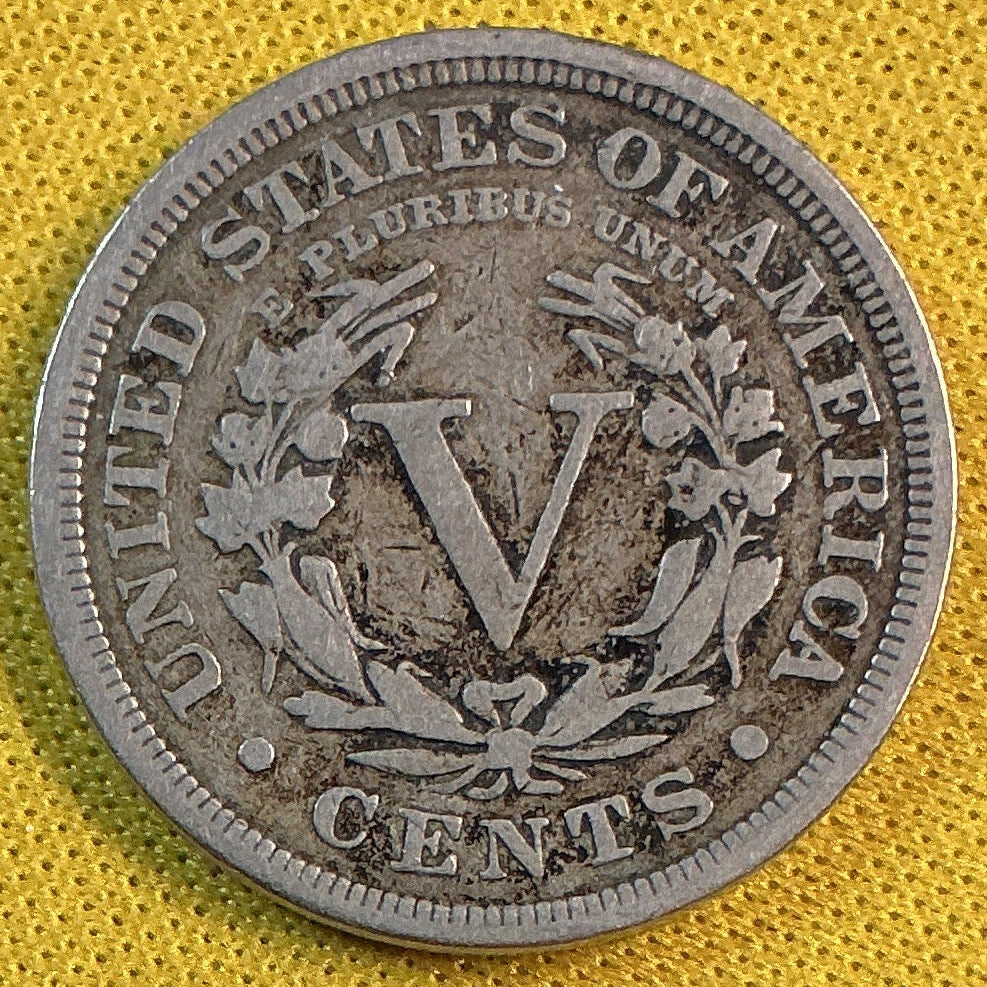 1912 Liberty Nickel, Fine Circulated Coin, Store #NL919