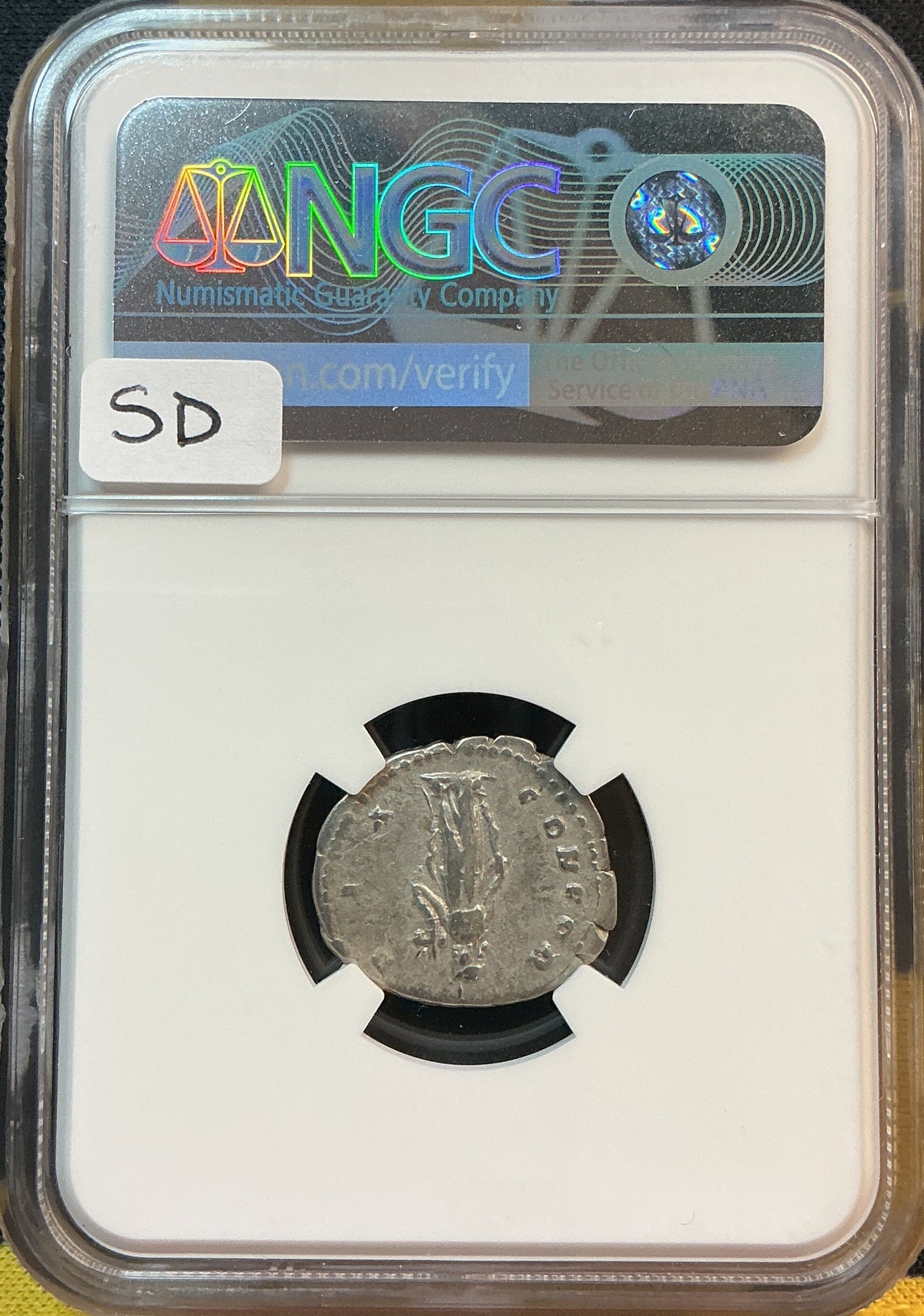 Ancient Coinage, VF, Roman Empire, Faustina Jr., AD 147-175/6, Store #AT0044