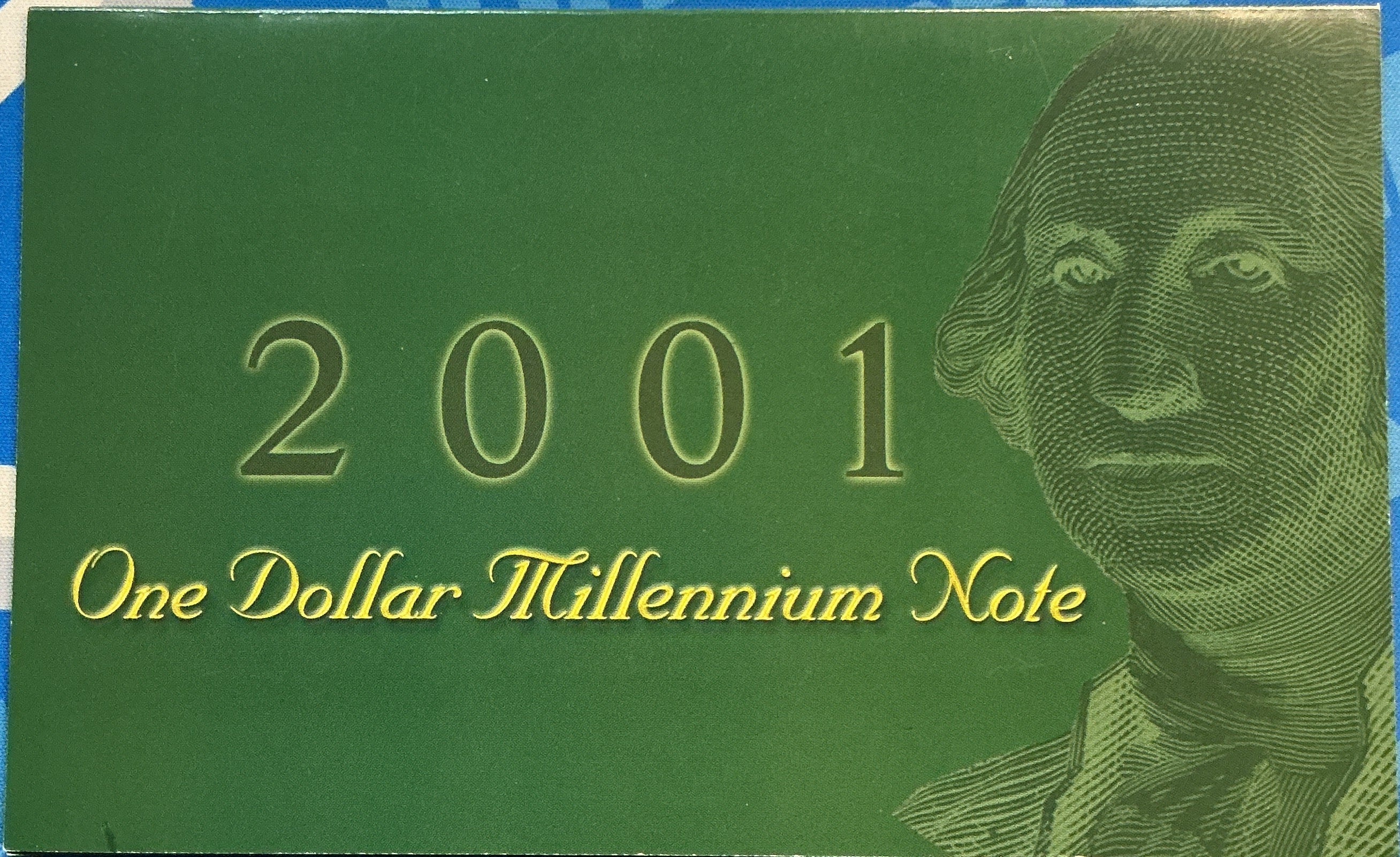 2001 $1 Millennium Note, 1999 Series, F.R.N., Store #FRN035