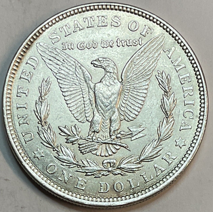 1921 Morgan Dollar, Mint State, Uncirculated Coin, Store #DR0941