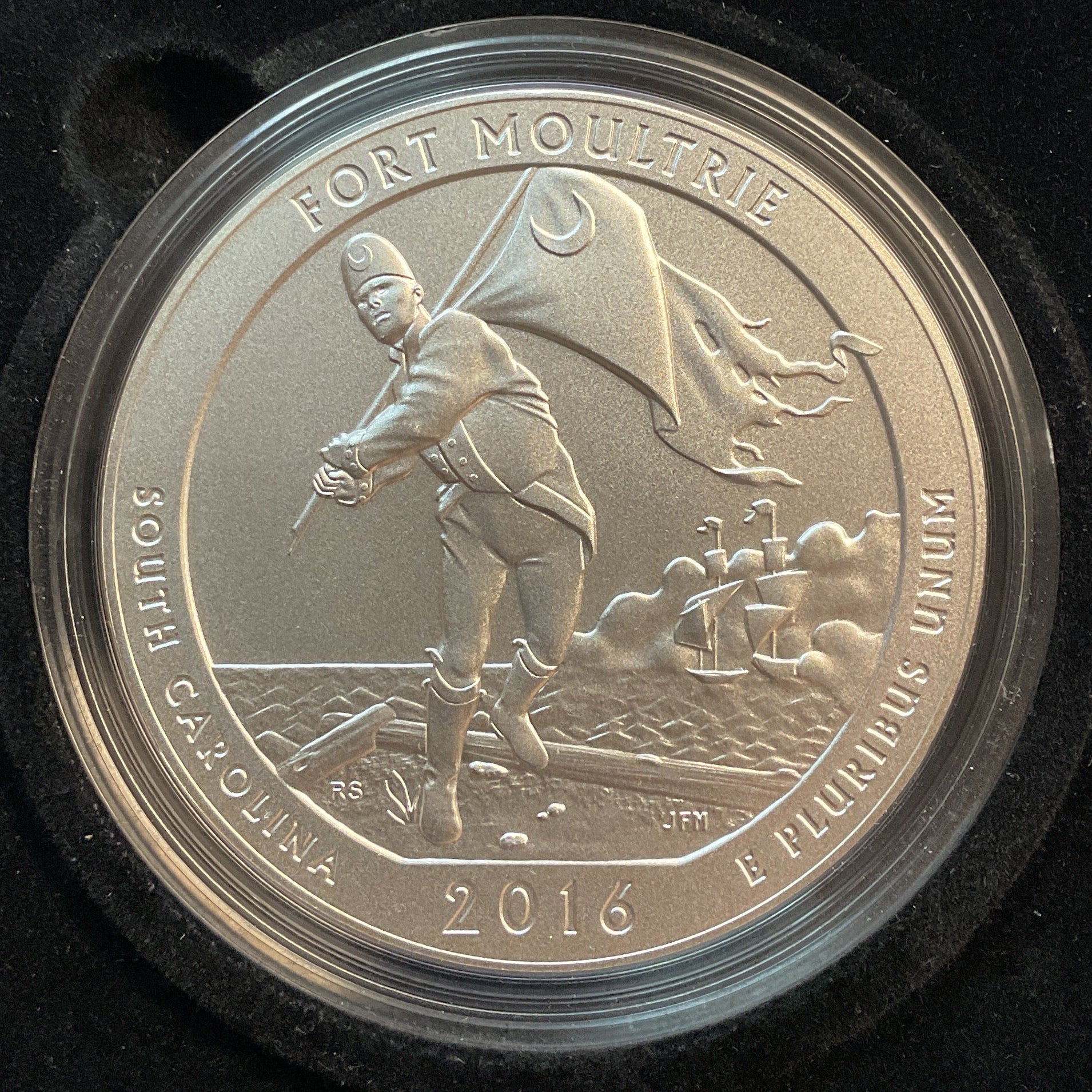 2016 America the Beautiful 5 Troy Ounce Silver, U.S. Mint UC Coin, #SR062