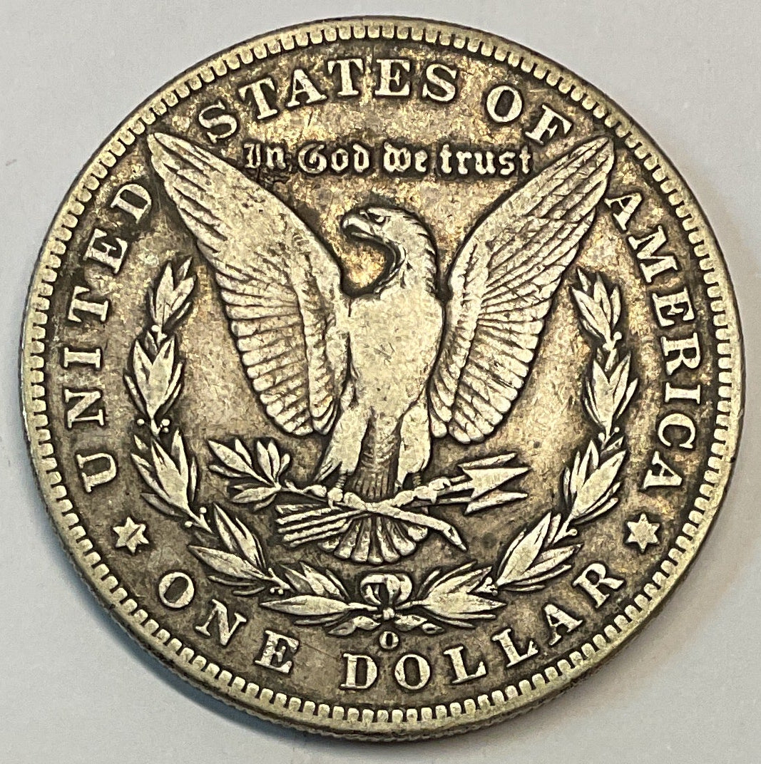 1902-O Morgan Silver Dollar, Fine Circulated Coin, Store #DR0920