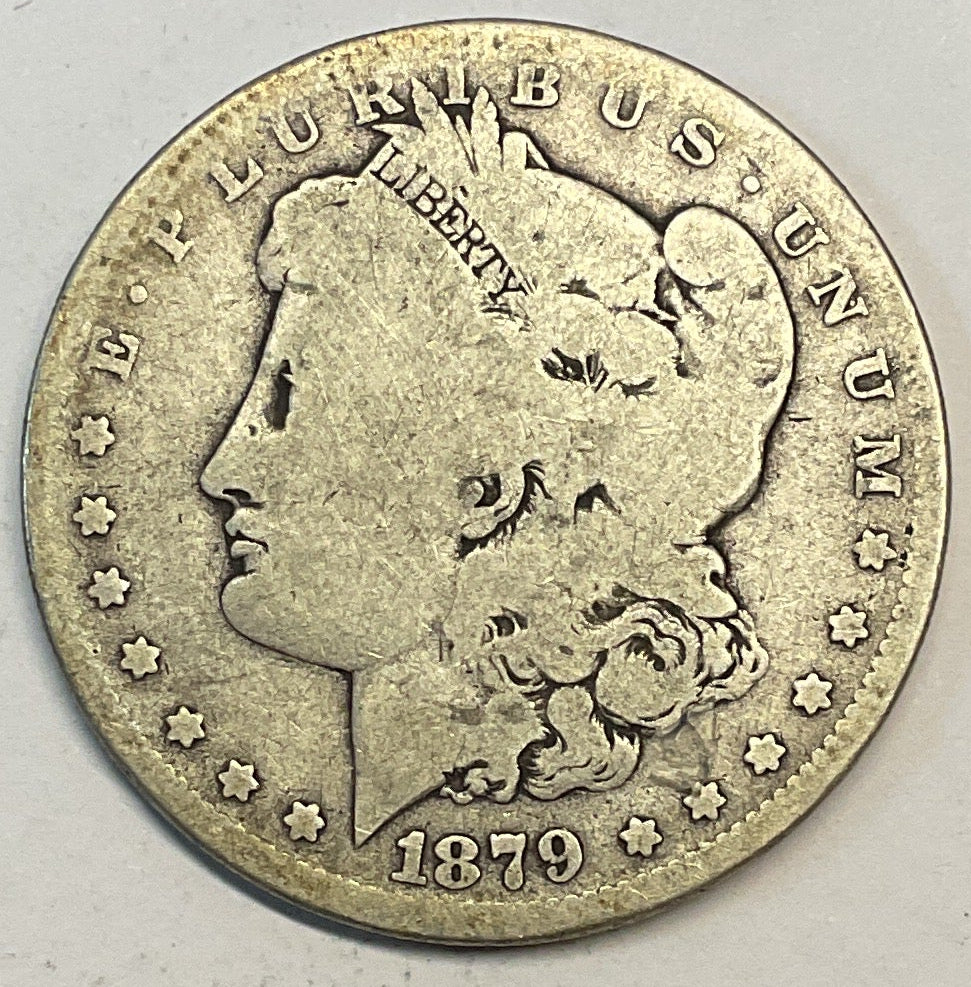 1879-O Morgan Silver Dollar, Good Circulated Coin, Store #DR0871