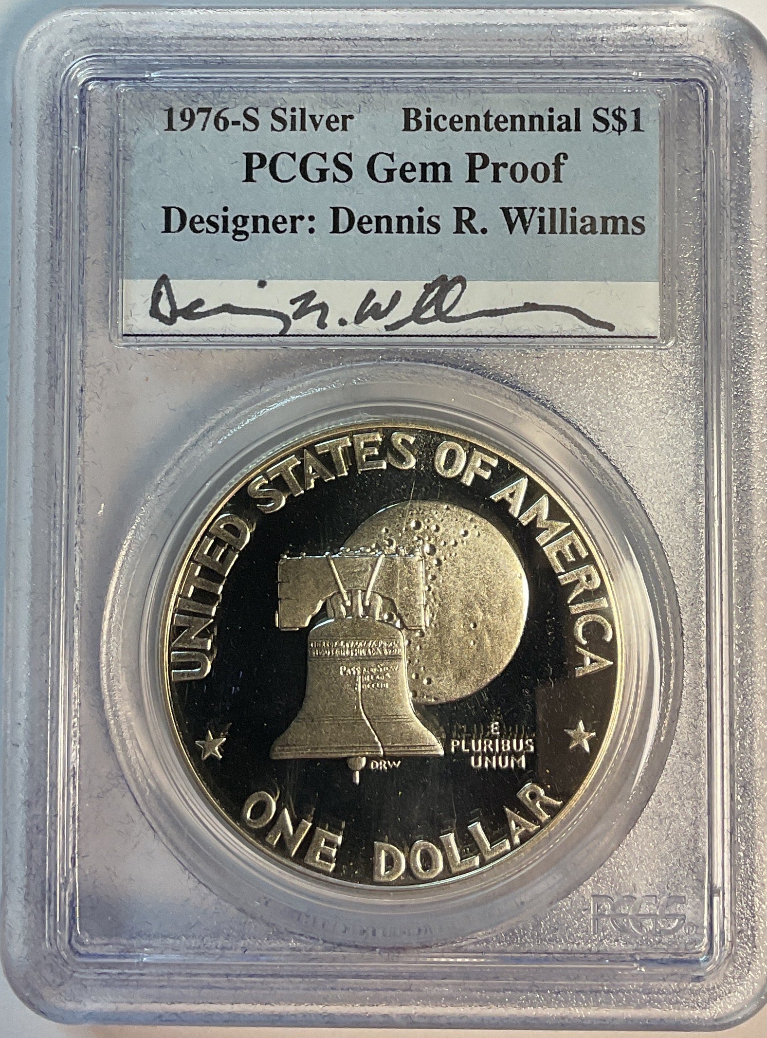 1976 U.S. Bicentennial Silver Proof Set. 1776-1976. Store #PT049