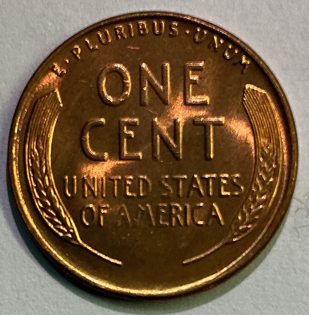 1940-S Lincoln Cent, Mint State Uncirculated Coin, Store #CT1278